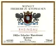 Knyphausen_Erbacher Marcobrunn_kab 1982